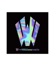 画像1: 【[W]】W hologram sticker (1)