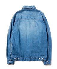 画像4: 【VIRGOwearworks×女神織DENIMES】VGW Type-2 wide denim Jacket  (4)