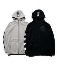 画像1: 【W】Athletic zip hoodie (1)