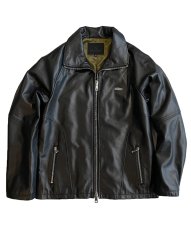 画像4: 【VIRGOwearworks】Premium virgers leather jacket (4)