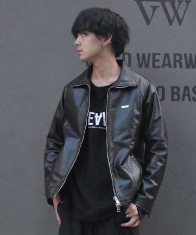 画像1: 【VIRGOwearworks】Premium virgers leather jacket