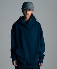 画像8: 【VIRGOwearworks】Organic sustainable collared hoodie (8)