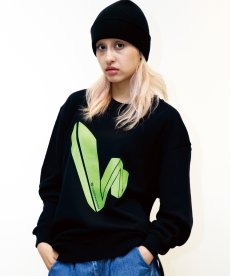 画像2: ＜20％OFF＞【W】W-3d crew swt (2)