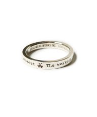 画像1: 【VIRGOwearworks】Message pinky ring (1)