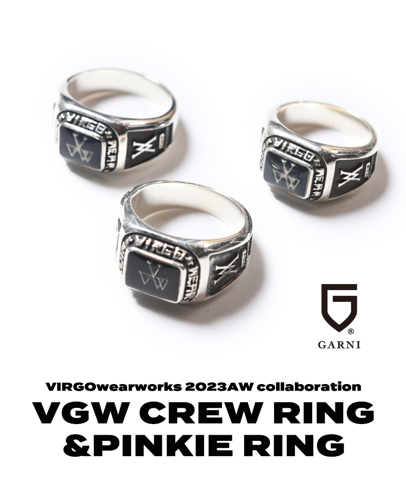 GARNI×VIRGOwearworks「VGW CREW RING」-