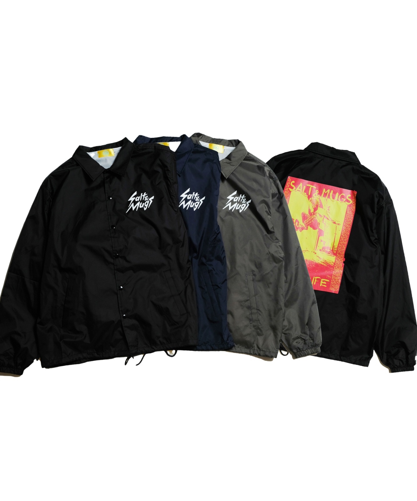 【SALT&MUGS】Jail Boarder Coach Jacket